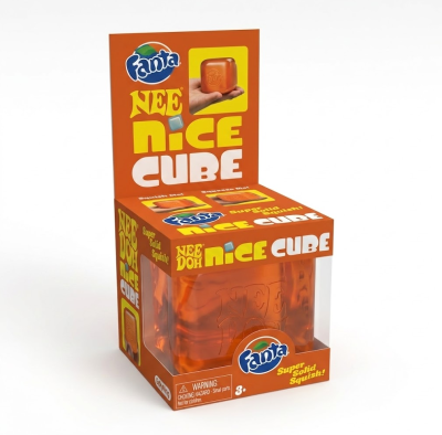 NeeDoh Fanta Nice Cube
