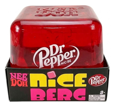 NeeDoh x Dr Pepper Nice Berg Red Squishy Fidget Cube