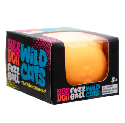 NeeDoh Color Fuzz Ball Wild Cats