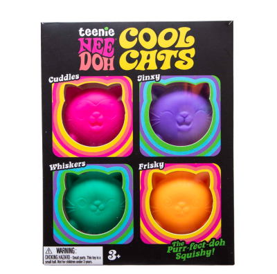 Teenie NeeDoh Cool Kittens Multipack